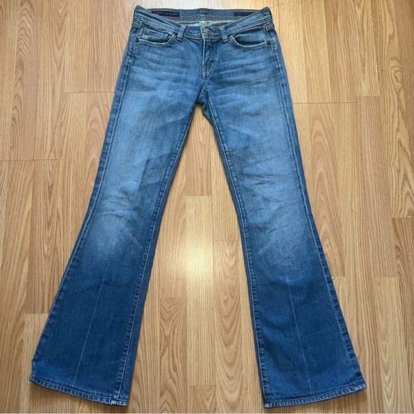 Citizens of Humanity Low Rise‎ Flare Jeans Womens 27 Naomi 065 Y2k Western Denim - Picture 1 of 12
